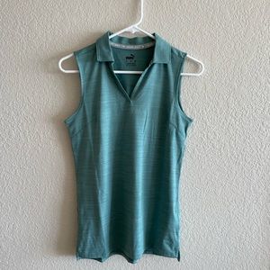 NWOT Women’s PUMA Golf Polo (Teal/Green)
